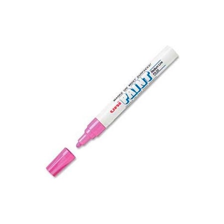 Sanford Sanford  Uni Paint Marker, Oil-Based, Medium, Pink Ink 63611